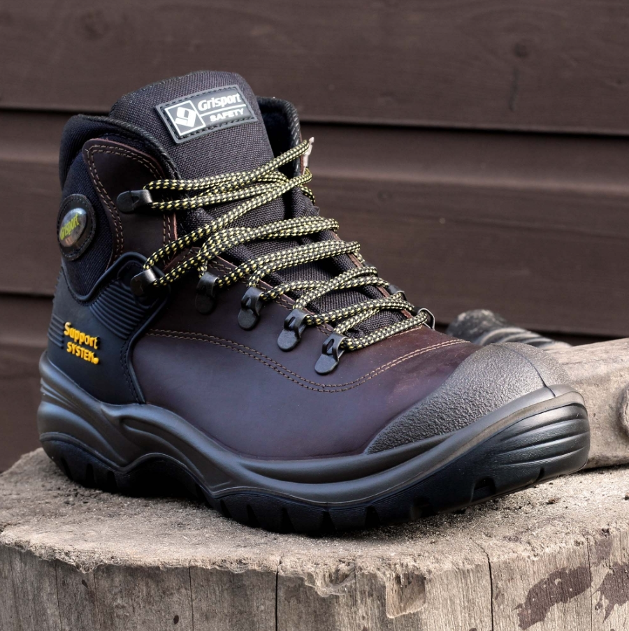 Grisport Men s Contractor Waterproof Work Safety Boots Brown