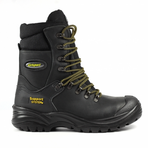 Grisport Men's Combat Safety Waterproof Work Boots (Black)