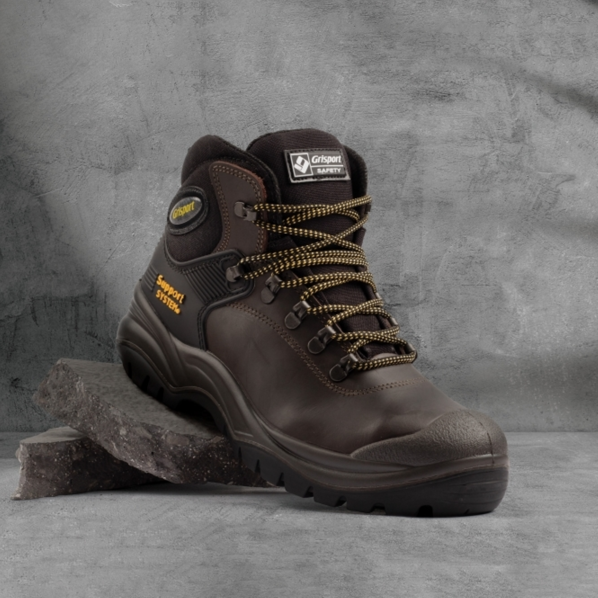 Grisport Men's Contractor Work Safety Boots (Brown)