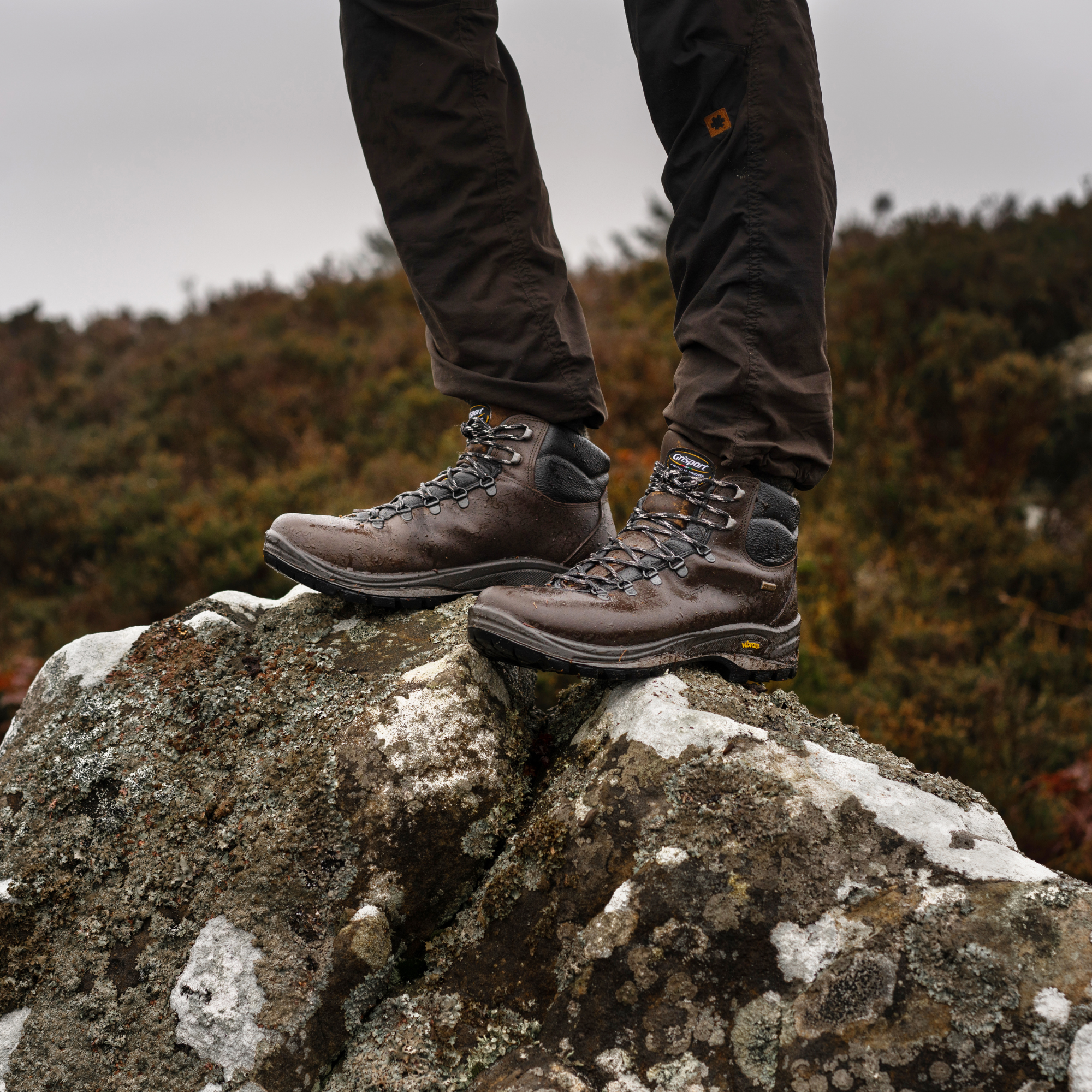 Grisport Men’s Fuse Waterproof Hillwalking Boots (Brown)