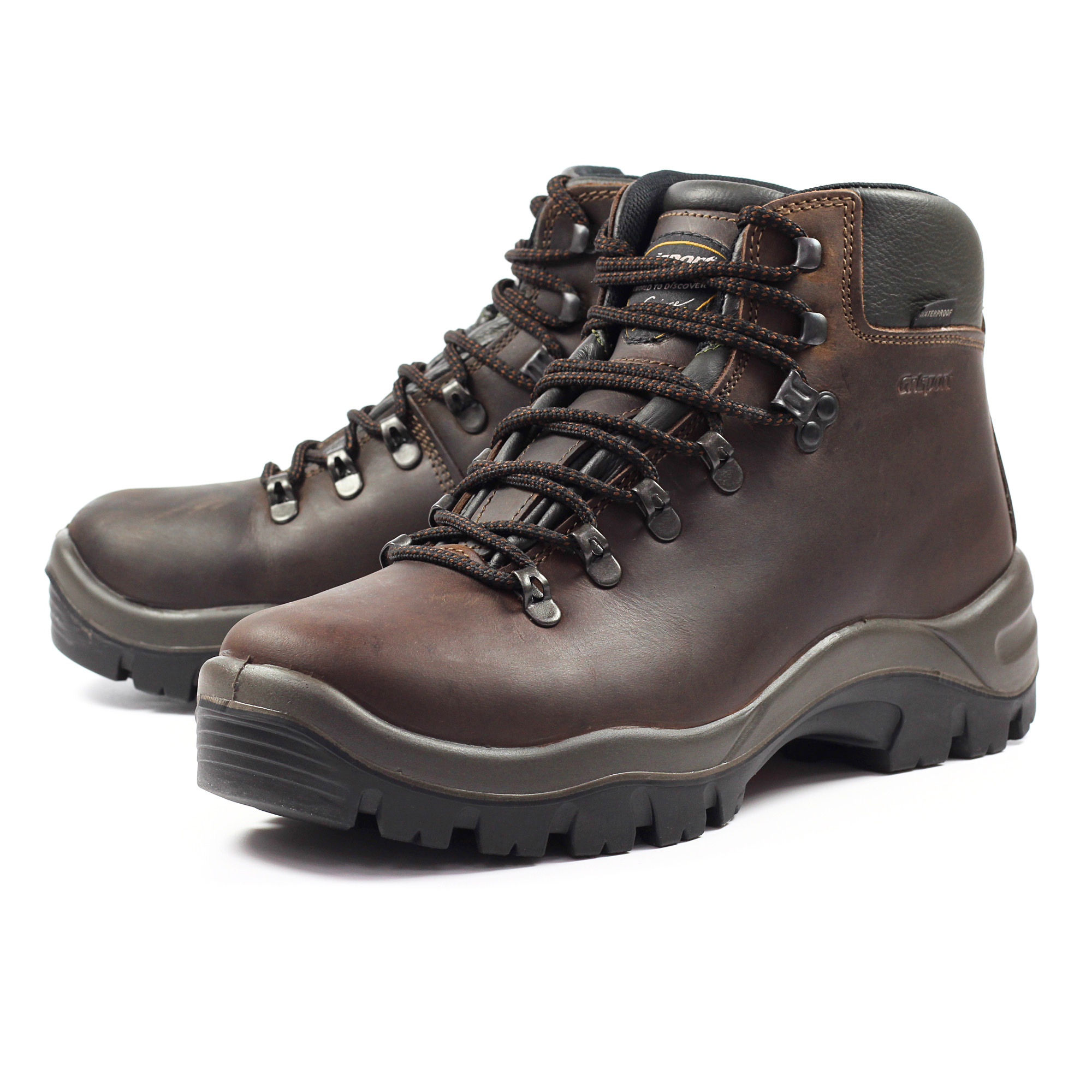 Grisport Men's Peaklander Waterproof Hillwalking Boots (Brown)