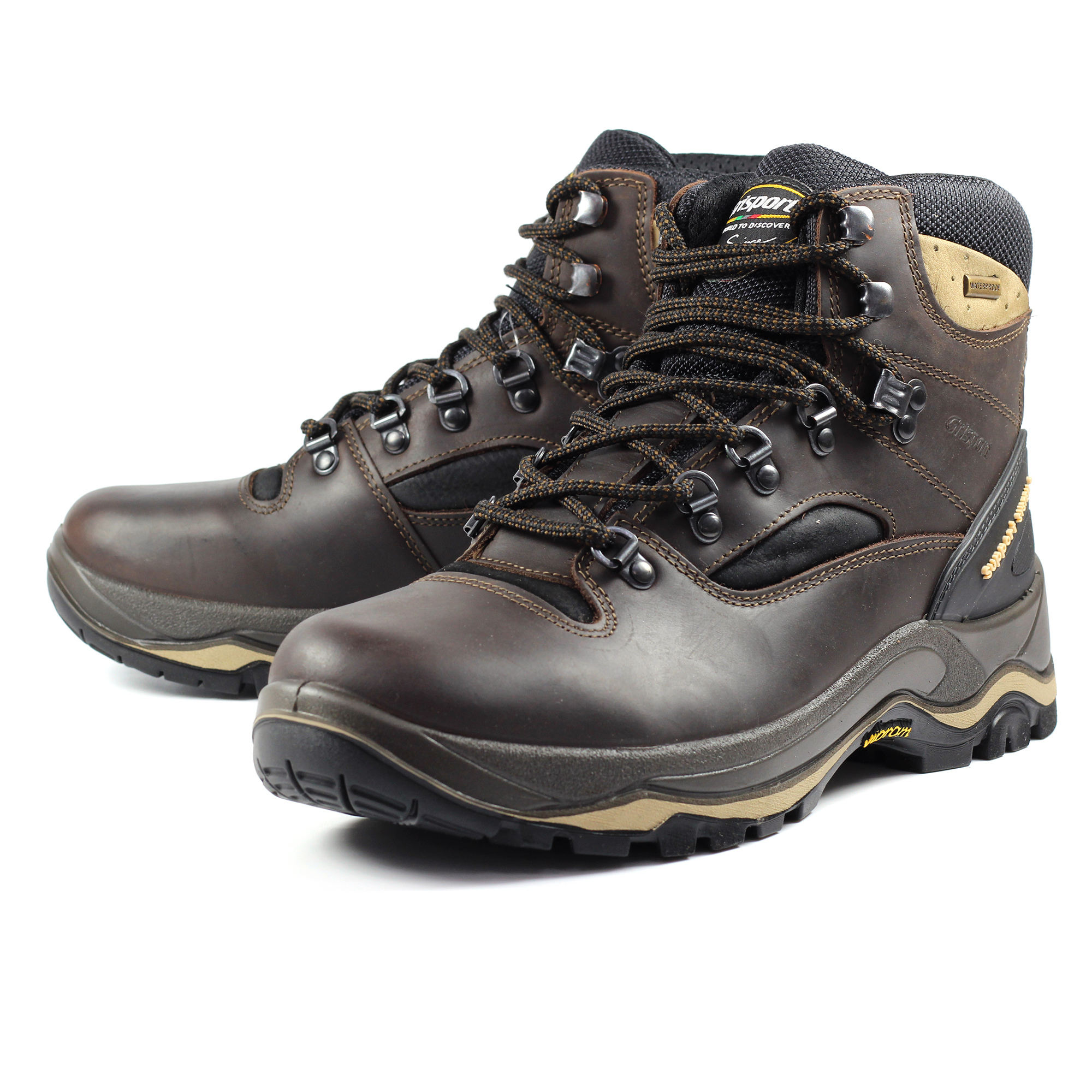 Grisport Men's Quatro Waterproof Hillwalking Boots (Brown)