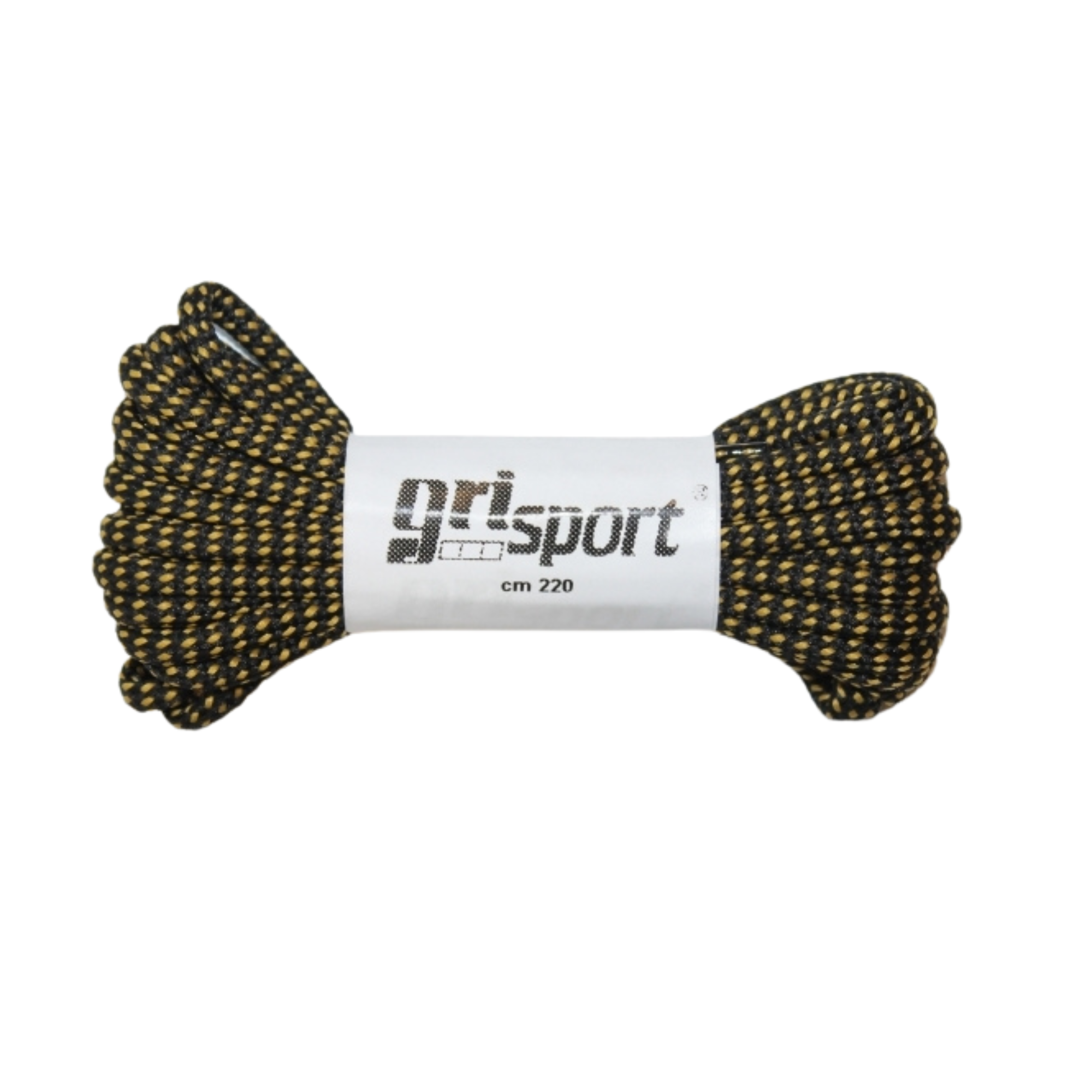 Grisport 220cm Safety Laces (Black/Yellow)