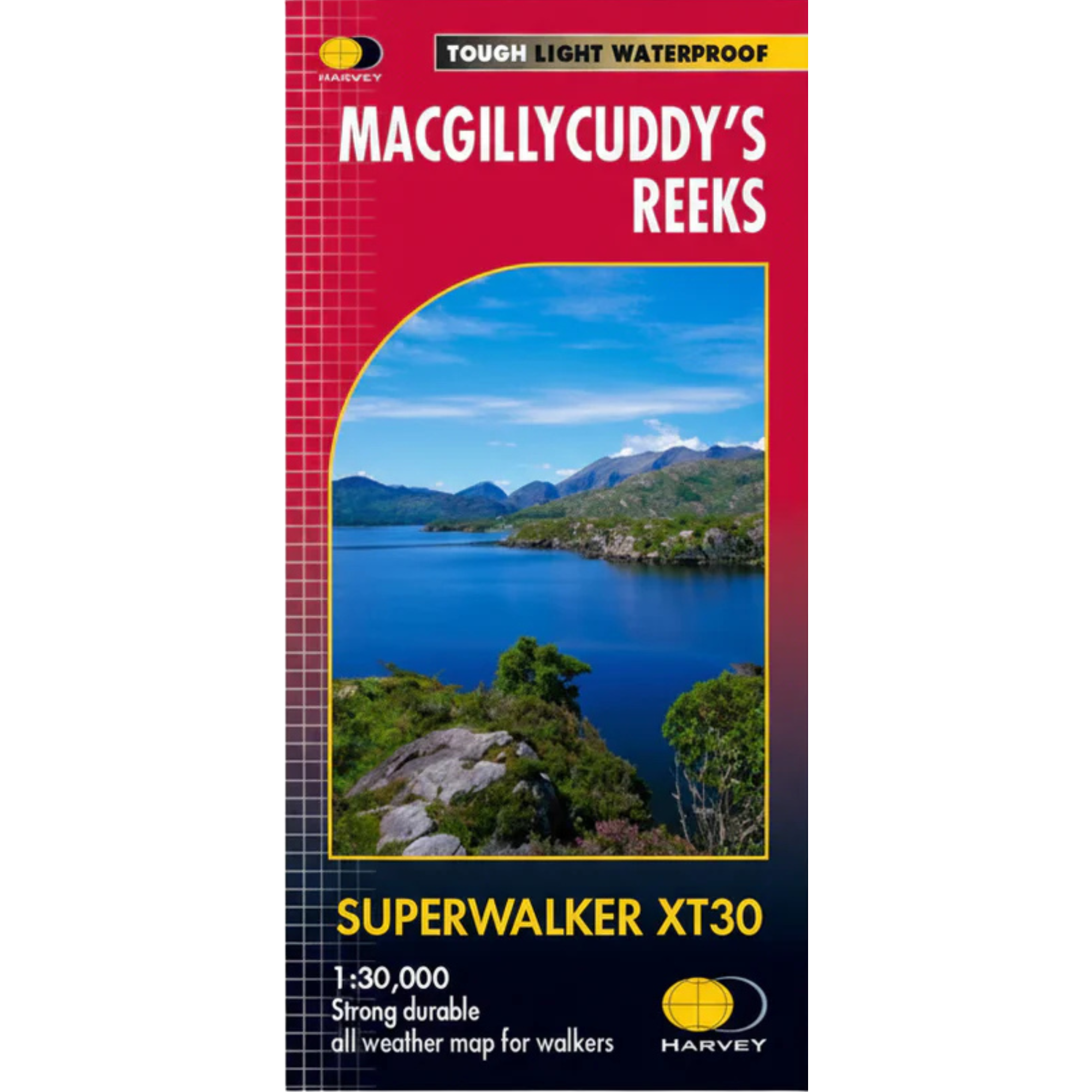 Harvey MacGillycuddy's Reeks Superwalker XT30 Map (1:30,000)