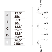 Load image into Gallery viewer, Hayabusa Real Minnow 6 Hook Rig (Size JP14)(Real Scale Flasher)