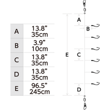 Load image into Gallery viewer, Hayabusa Sabiki Flasher 6 Hook Rig (Size JP14)(Golden Flasher)