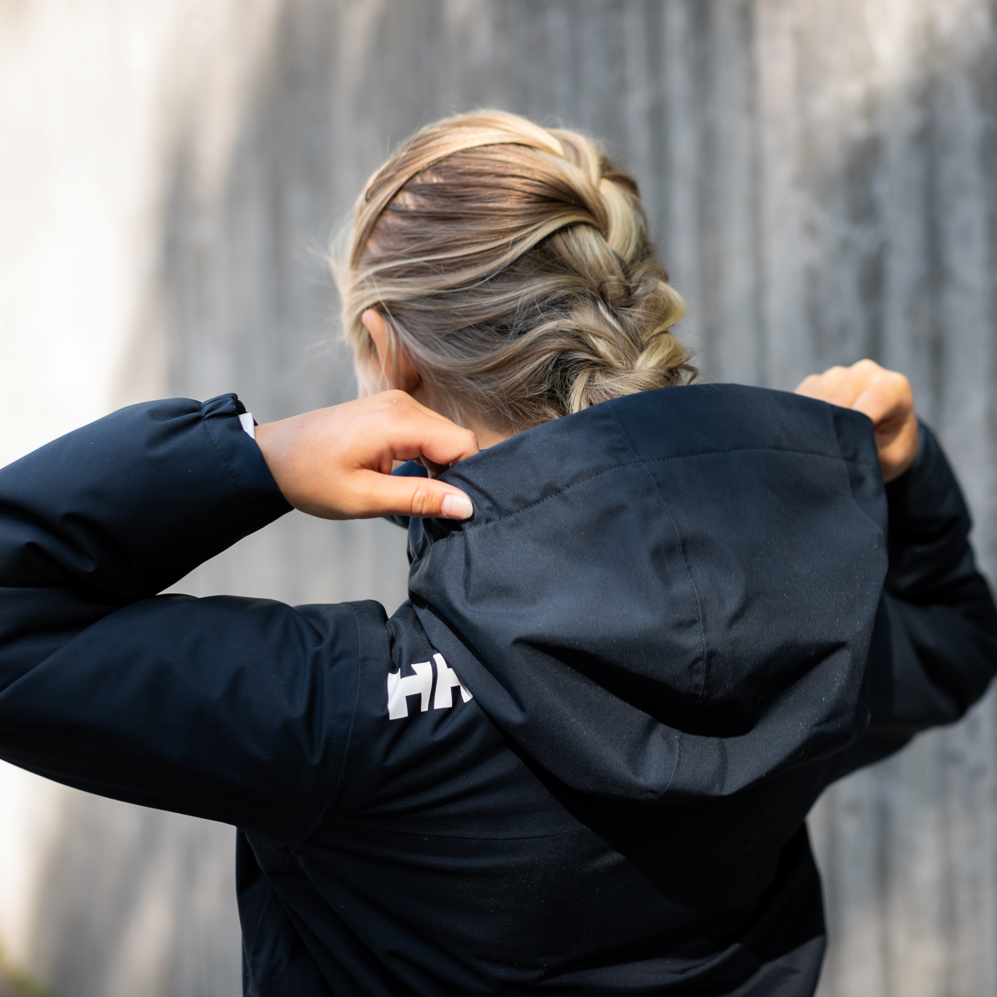 Helly Hansen Junior Crew Midlayer Hooded HT 2L Waterproof Insulated Jacket 2.0 (Navy)(Ages 8-16)