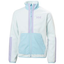 Load image into Gallery viewer, Helly Hansen Junior Marka Full Zip Fleece (Icicle)(Ages 9-14)