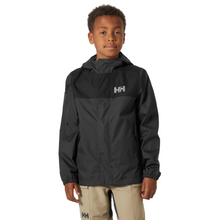 Load image into Gallery viewer, Helly Hansen Junior Vancouver Hooded HT 2L Waterproof Jacket (Ebony)(Ages 8-16)