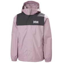 Load image into Gallery viewer, Helly Hansen Junior Vancouver Hooded HT 2L Waterproof Jacket (Purple Clay)(Ages 8-16)
