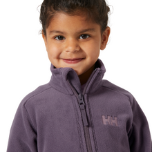 Load image into Gallery viewer, Helly Hansen Kids Daybreaker Polartec 100 Full Zip Fleece (Smoked Purple)(Ages 1-9)