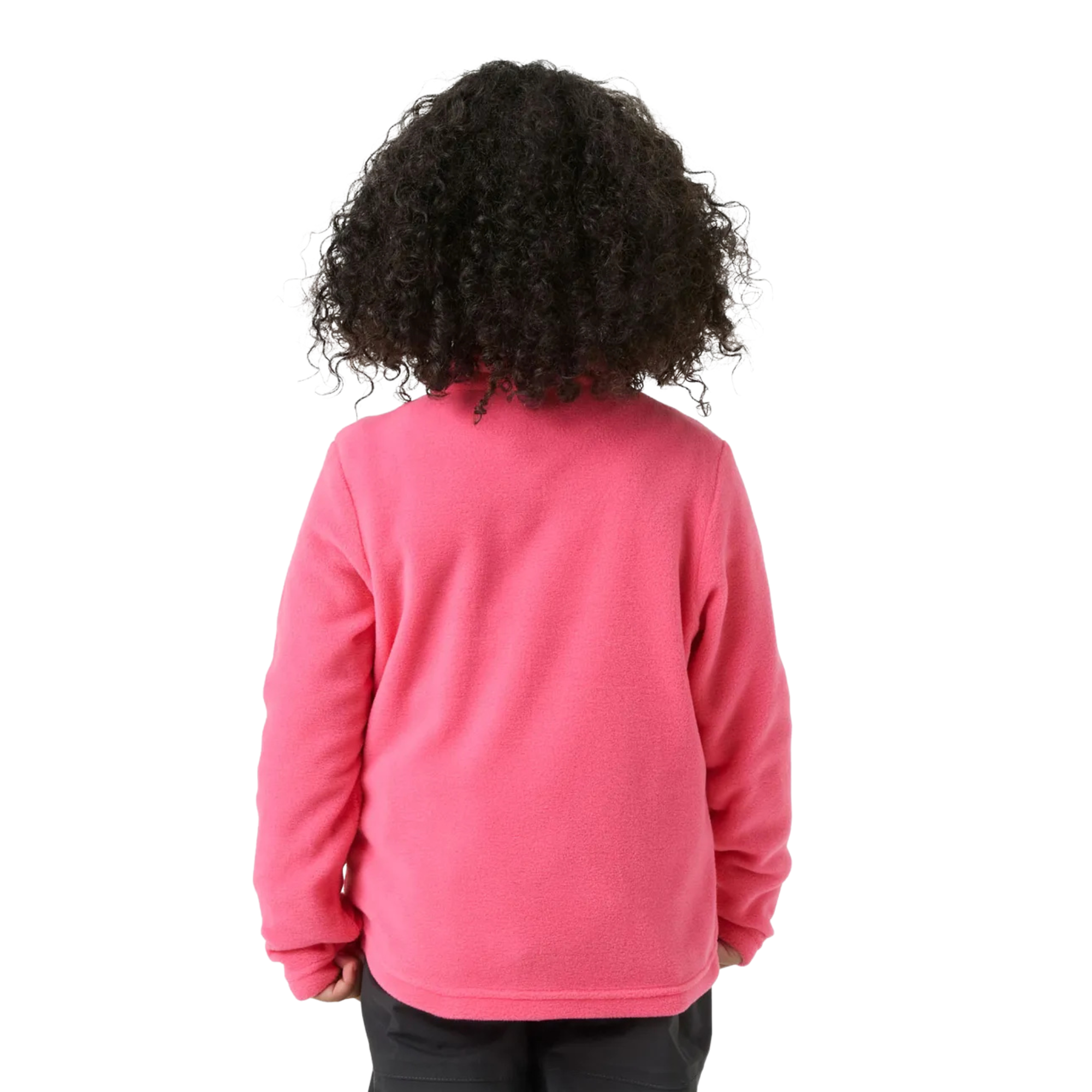 Helly Hansen Kids Daybreaker Polartec Full Zip Fleece Jacket Hot Pink 074 40174