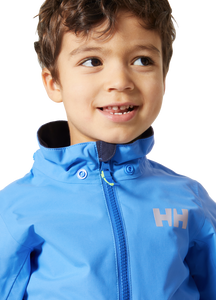 Helly Hansen Kids Sogn Waterproof Jacket (Cobalt)(Ages 1-12)