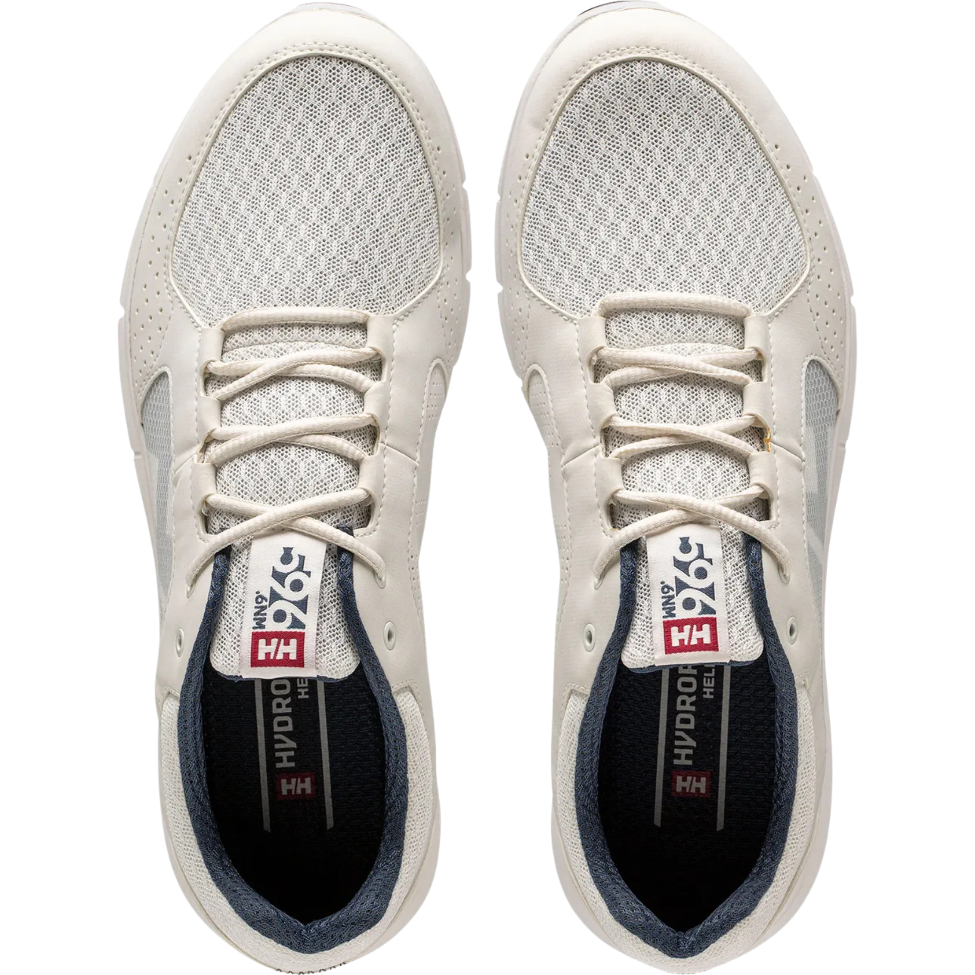 Helly Hansen Men's Ahiga V4 Hydropower Sailing Shoes (Off White/Orion Blue)