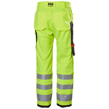 Load image into Gallery viewer, Helly Hansen Workwear Men's Alna 2.0 Hi-Vis Class 2 Work Trousers (Yellow)
