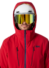 Load image into Gallery viewer, Helly Hansen Men's Alpha 4.0 Insulated HT 2L Waterproof Ski Jacket (Red)