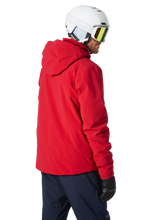 Load image into Gallery viewer, Helly Hansen Men's Alpha 4.0 Insulated HT 2L Waterproof Ski Jacket (Red)