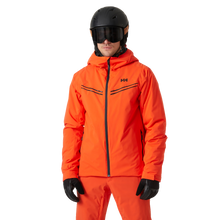 Load image into Gallery viewer, Helly Hansen Men's Alpine Insulated HT Waterproof Ski Jacket (Cherry Tomato)