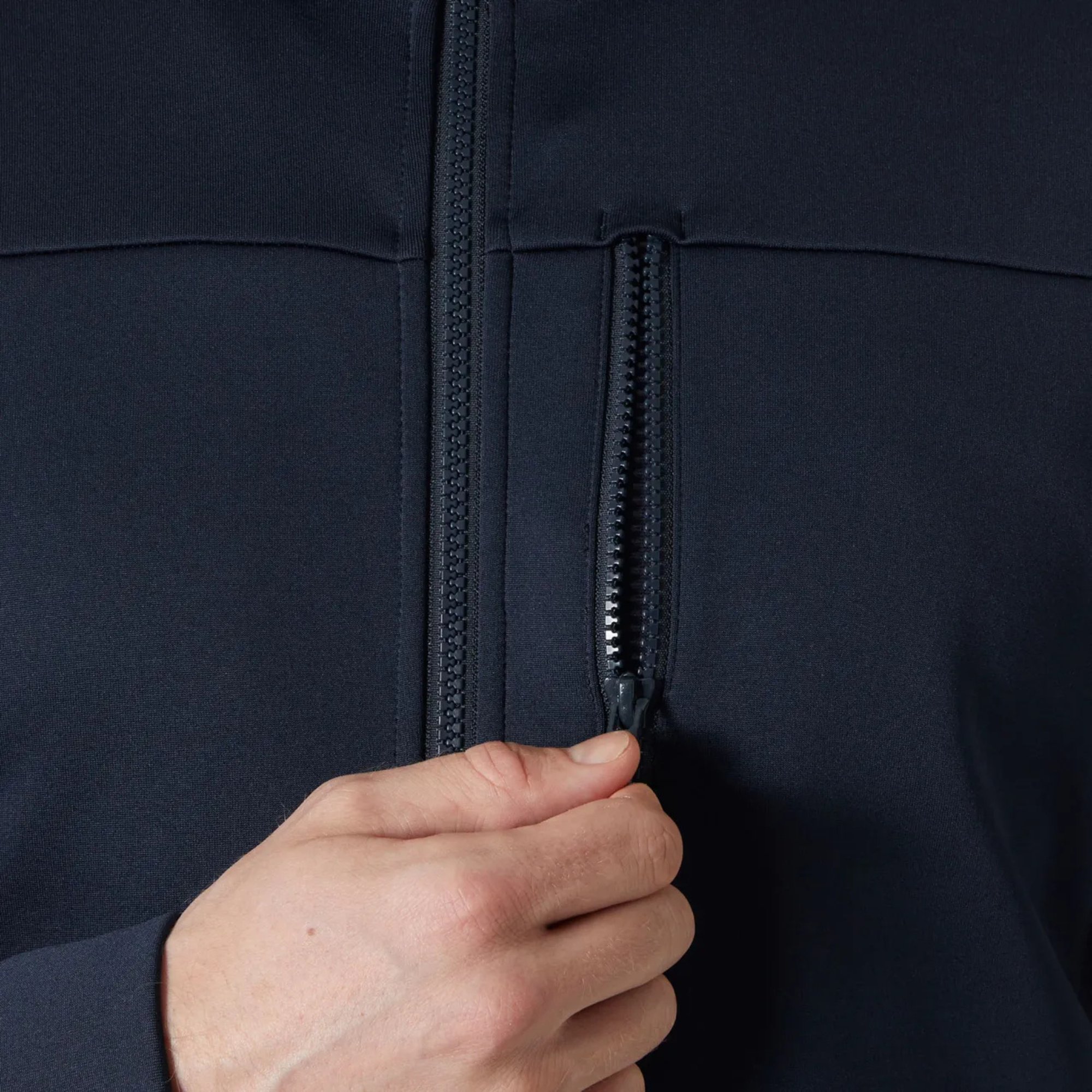 Helly Hansen Men's Crew Full Zip Fleece Jacket Navy 597 30229