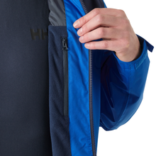 Load image into Gallery viewer, Helly Hansen Men's Crew Hooded Midlayer HT 2L Waterproof Insulated Jacket 2.0 (Cobalt 2.0)