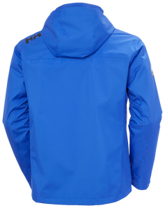 Helly Hansen Men's Crew Hooded Midlayer Waterproof Insulated Jacket 2 (Cobalt 2.0)