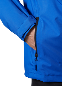 Helly Hansen Men's Crew Hooded Midlayer Waterproof Insulated Jacket 2 (Cobalt 2.0)