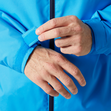 Load image into Gallery viewer, Helly Hansen Men's Crew Hooded Midlayer HT 2L Waterproof Insulated Jacket 2.0 (Cyan)