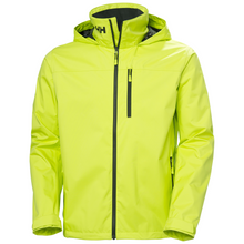 Load image into Gallery viewer, Helly Hansen Men's Crew Hooded HT 2L Waterproof Jacket 2.0 (Cyber Lime)