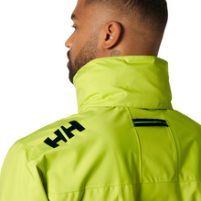 Load image into Gallery viewer, Helly Hansen Men's Crew Hooded HT 2L Waterproof Jacket 2.0 (Cyber Lime)