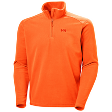 Load image into Gallery viewer, Helly Hansen Men's Daybreaker Half Zip Polartec Fleece Top (Patrol Orange)