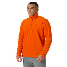 Load image into Gallery viewer, Helly Hansen Men's Daybreaker Half Zip Polartec Fleece Top (Patrol Orange)