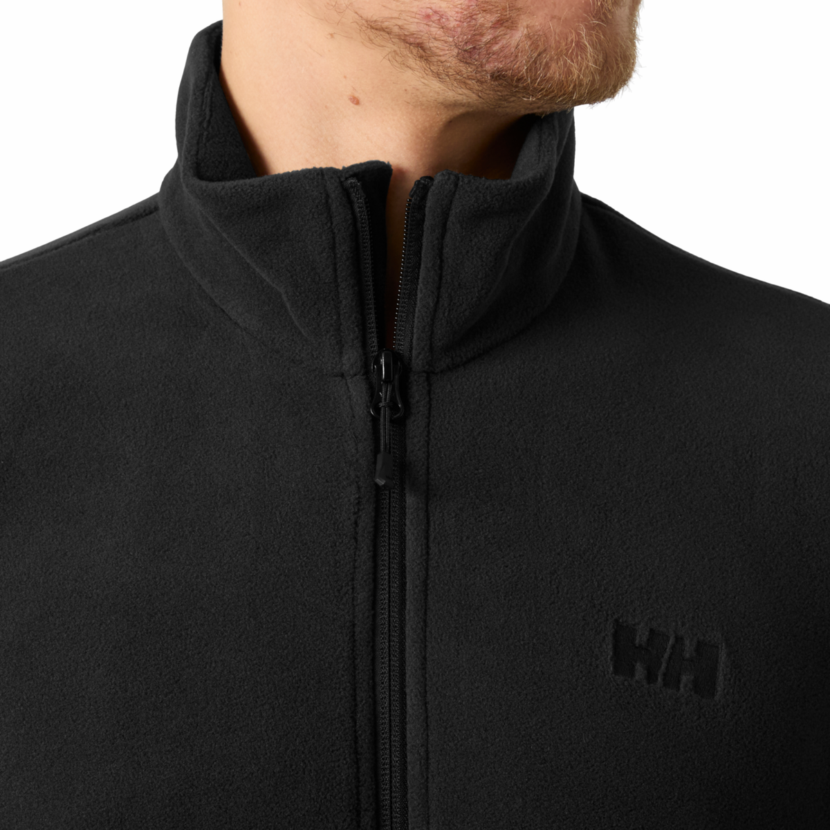 Helly Hansen Men's Daybreaker Polartec Full Zip Fleece Jacket Black 990 48281