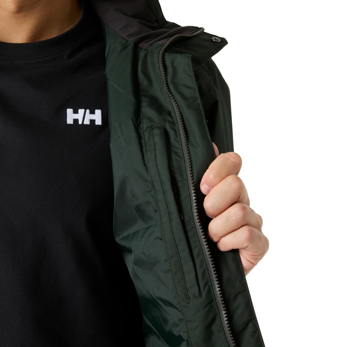 Helly Hansen Men's Dubliner HT 2L Waterproof Jacket (Dark Jungle)