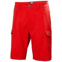 Load image into Gallery viewer, Helly Hansen Men's HH QD UPF50 Cargo Shorts (11in)(Red)