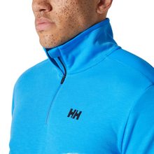 Load image into Gallery viewer, Helly Hansen Men's HP Half Zip Pullover 2.0 Fleece Top (Cyan)