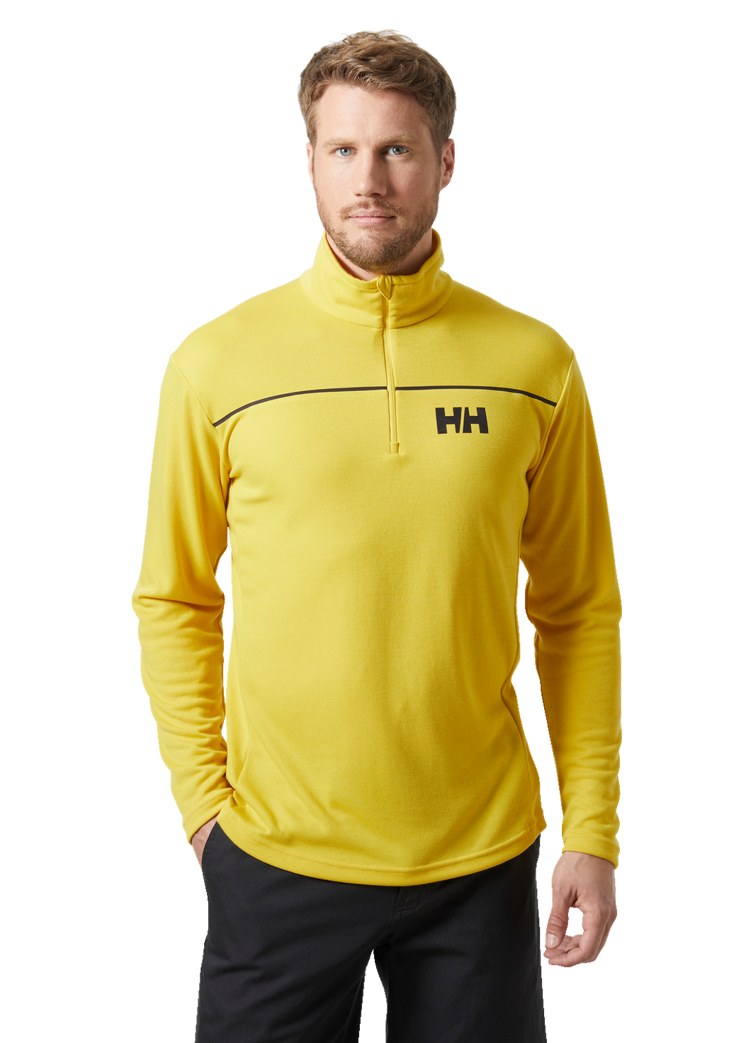 Helly Hansen Men's HP Half Zip Pullover (Gold Rush)