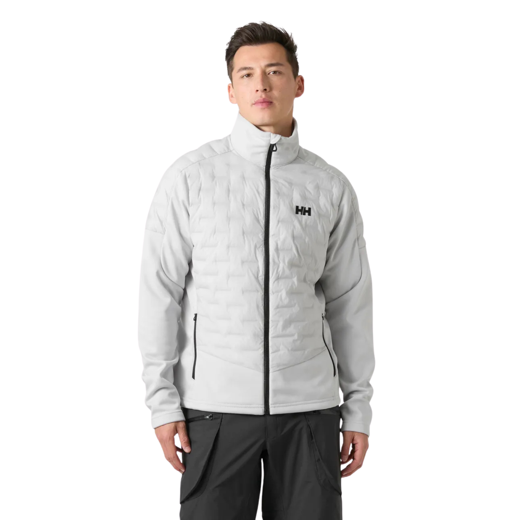 Helly Hansen Men's HP Hybrid Stretch Insulated Jacket (Grey Fog)