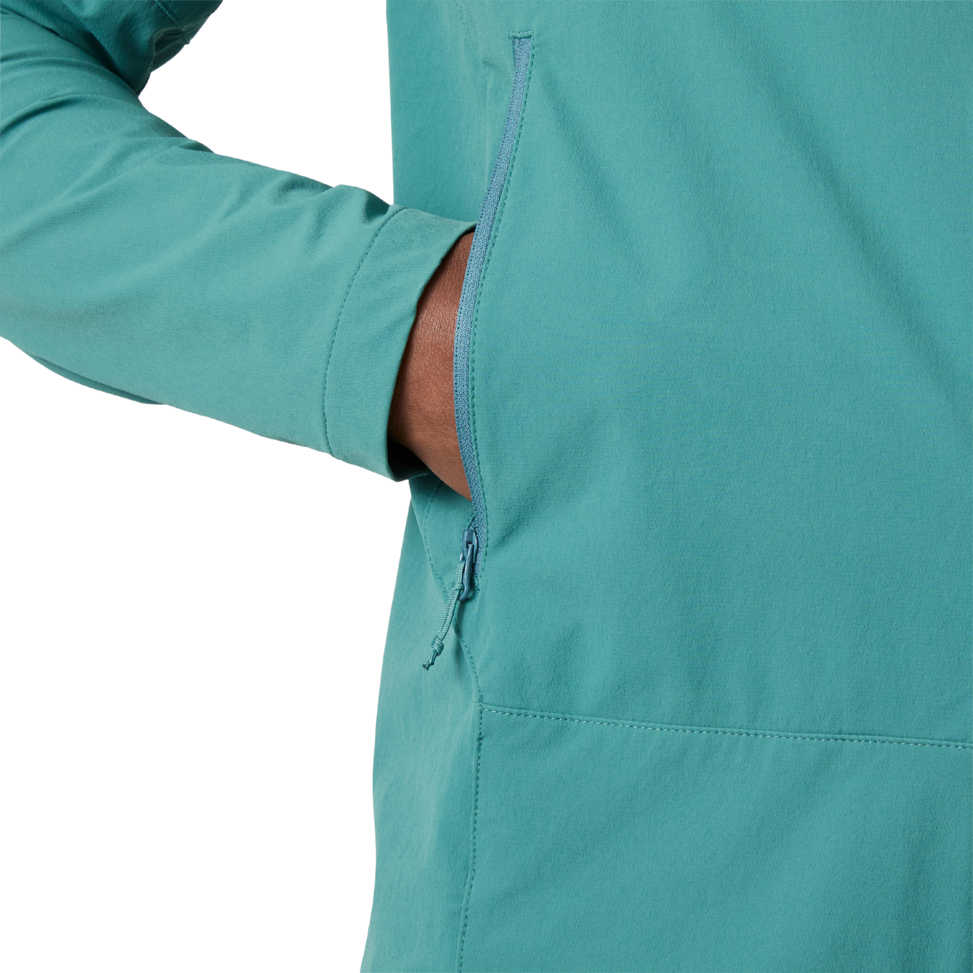 Helly Hansen Men's Hooded Blaze Softshell Jacket (Opal Green)