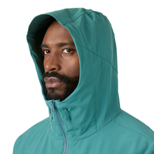 Load image into Gallery viewer, Helly Hansen Men's Hooded Blaze Softshell Jacket (Opal Green)