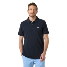 Load image into Gallery viewer, Helly Hansen Men's Hudson Short Sleeve Polo Shirt (Navy)