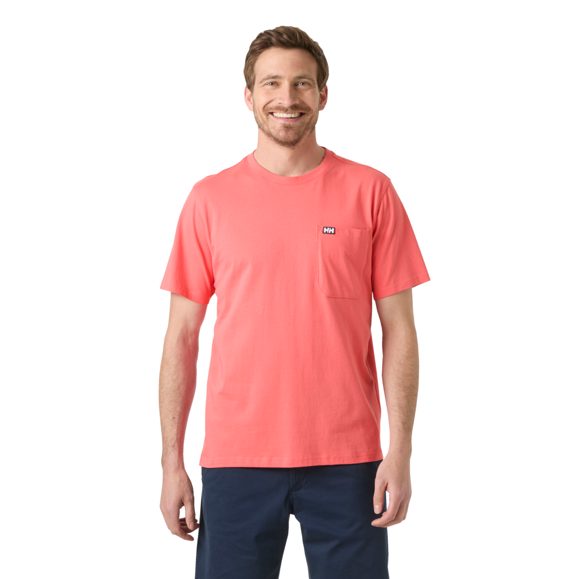 Helly Hansen Men's Hudson Short Sleeve Tee (Nantucket Red)