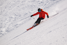 Load image into Gallery viewer, Helly Hansen Men's Kvitfjell Race Puffy HT Insulated Ski Jacket (Cherry Tomato)