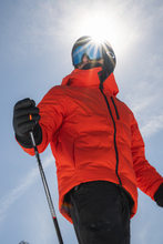 Load image into Gallery viewer, Helly Hansen Men's Kvitfjell Race Puffy HT Insulated Ski Jacket (Cherry Tomato)