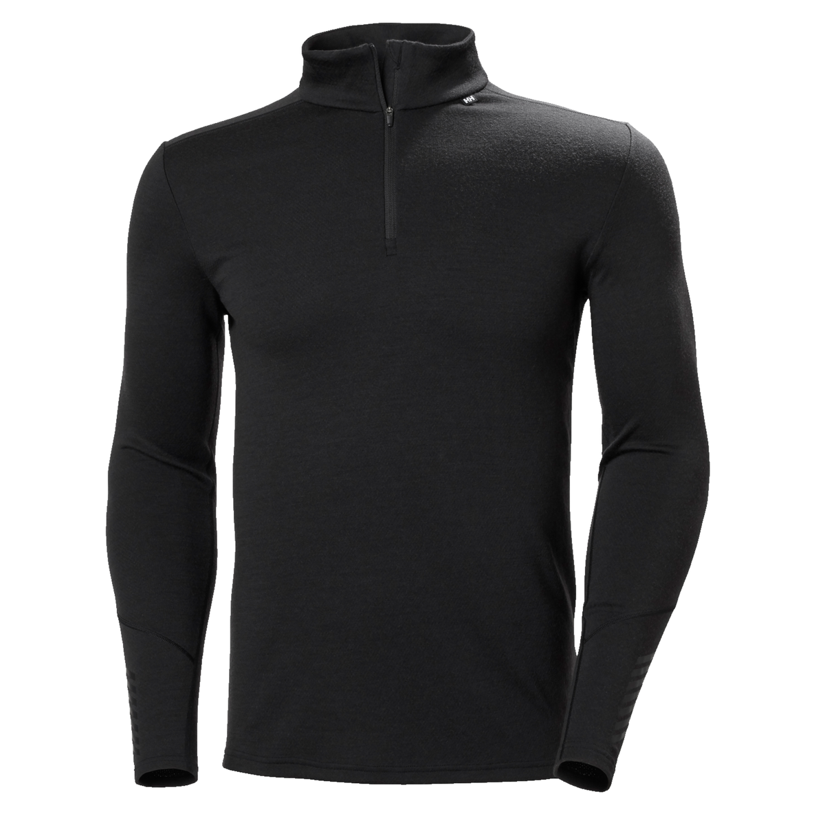 Helly Hansen Men's Lifa Merino Midweight Half Zip Base Layer Top Black 990 49363