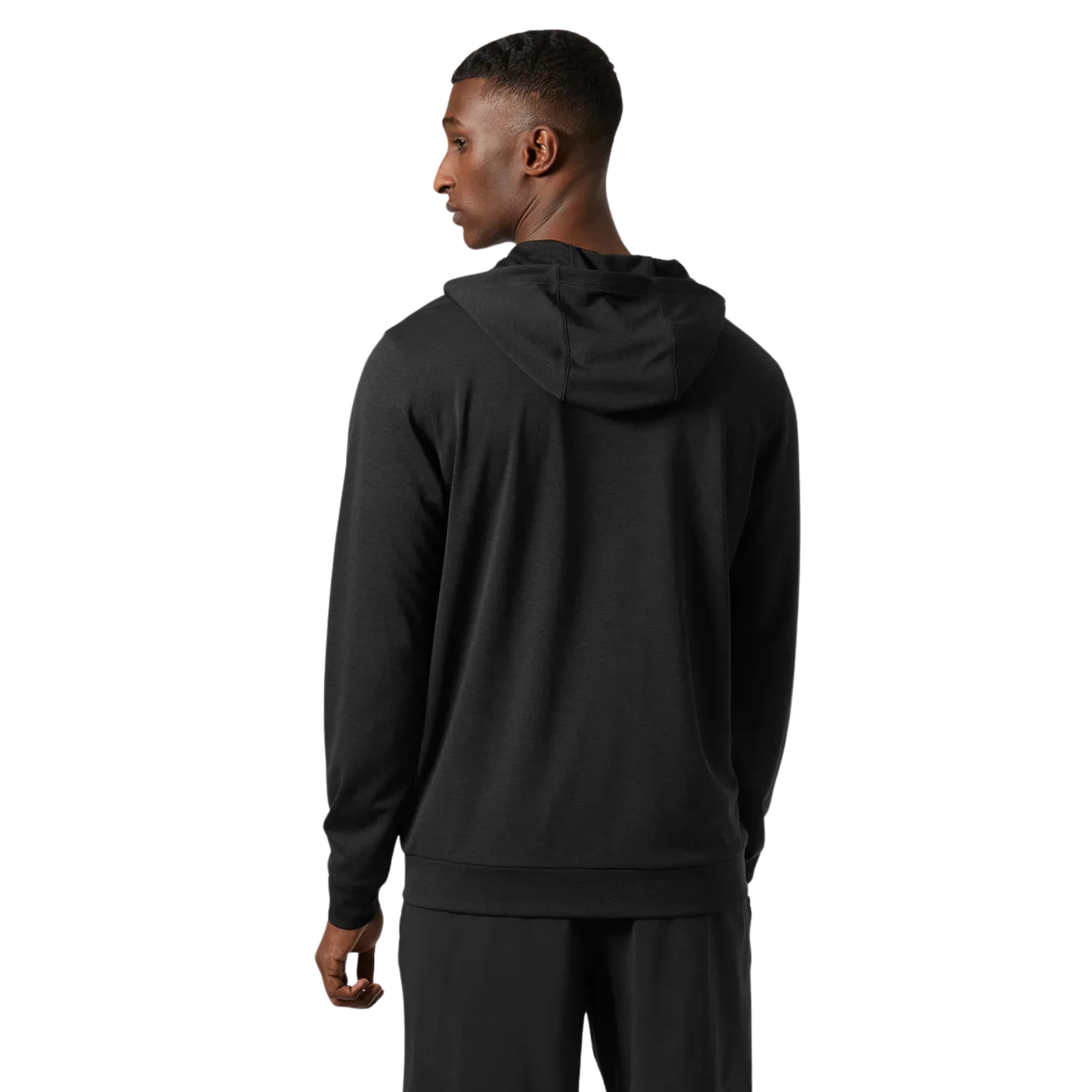 Helly Hansen Men's Lifa Tech Lite Hooded Full Zip Hoody Hooded Fleece Black 990 63267