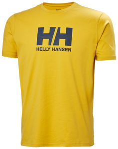 Helly Hansen Men's Logo Cotton Short Sleeve Tee (Gold Rush)