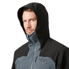 Load image into Gallery viewer, Helly Hansen Men's Loke HT 2L Waterproof Jacket (Alpine Frost/Black)
