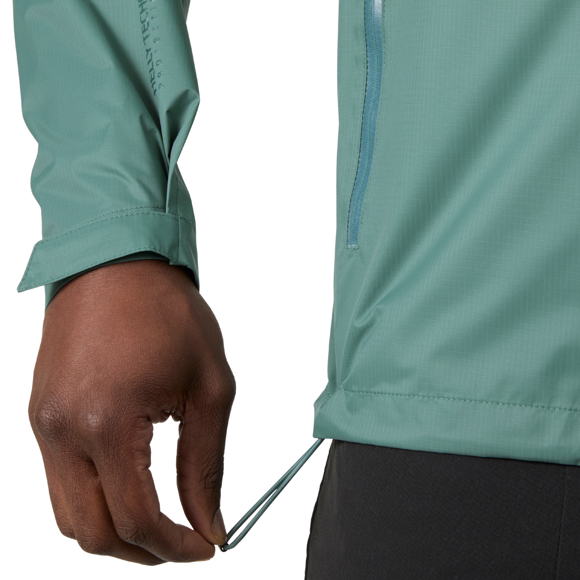 Helly Hansen Men's Loke Terra HT 2.5L Waterproof Micro Jacket (Opal Green)
