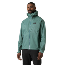 Load image into Gallery viewer, Helly Hansen Men's Loke Terra HT 2.5L Waterproof Micro Jacket (Opal Green)