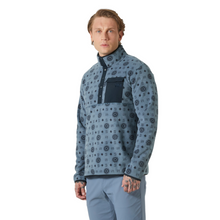 Load image into Gallery viewer, Helly Hansen Men's Maridalen Printed Half Snap Fleece (Wash Navy AOP)